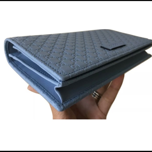 GUCCI WOMEN' MICROGUCCISSIMA CROSSBODY WALLET - Picture 3 of 7